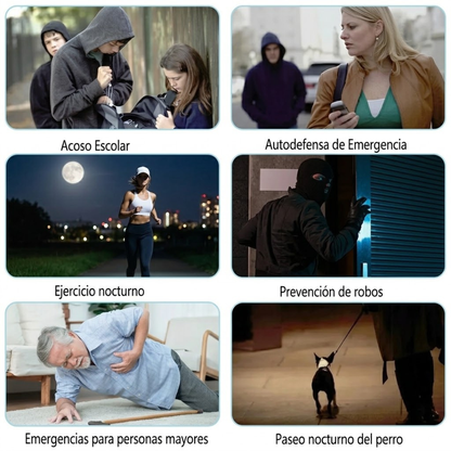 Alarma Personal – Sonido + Flash